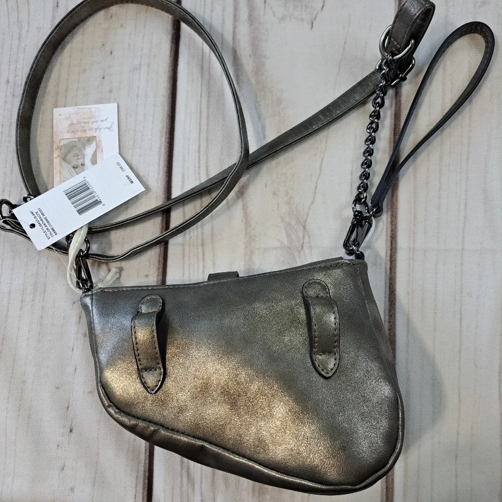 Jessica Simpson Connie Crossbody Bag with Belt loops, Wristlet loop